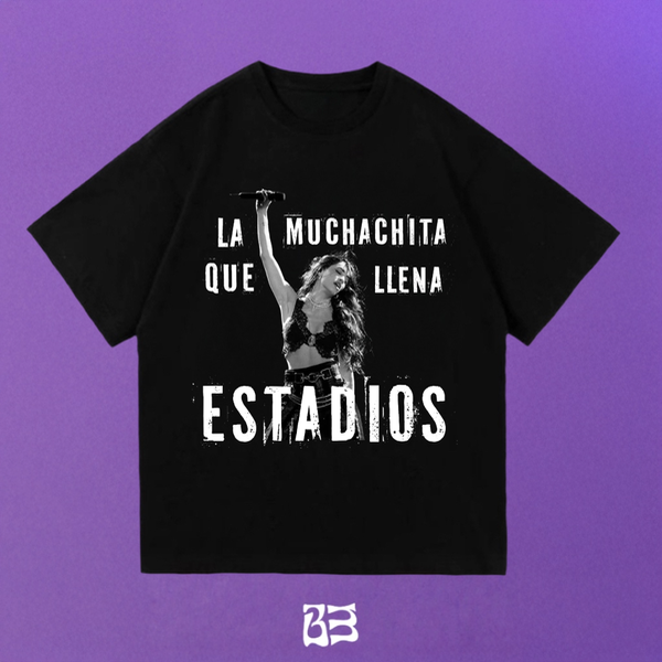 Muchachita que llena estadios