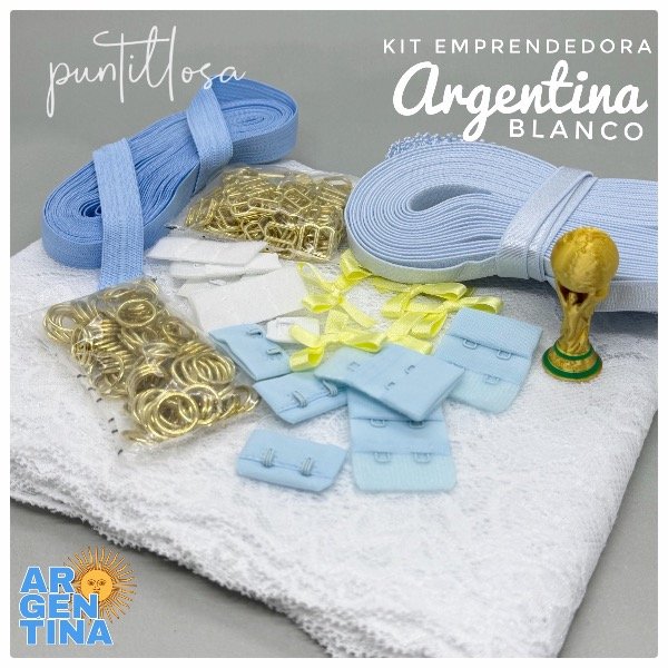 Producto - Kit emprendedora ARGENTINA blanco