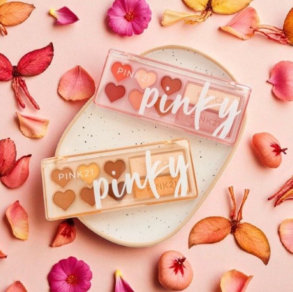 Producto - PALETA DE SOMBRA + ILUMINADOR - PINK 21