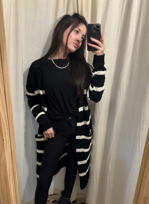 Saco kiss negro