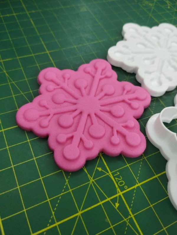 Producto - Copo de nieve stampador