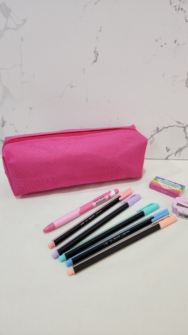 Producto - Cartuchera Canopla lisa Fucsia