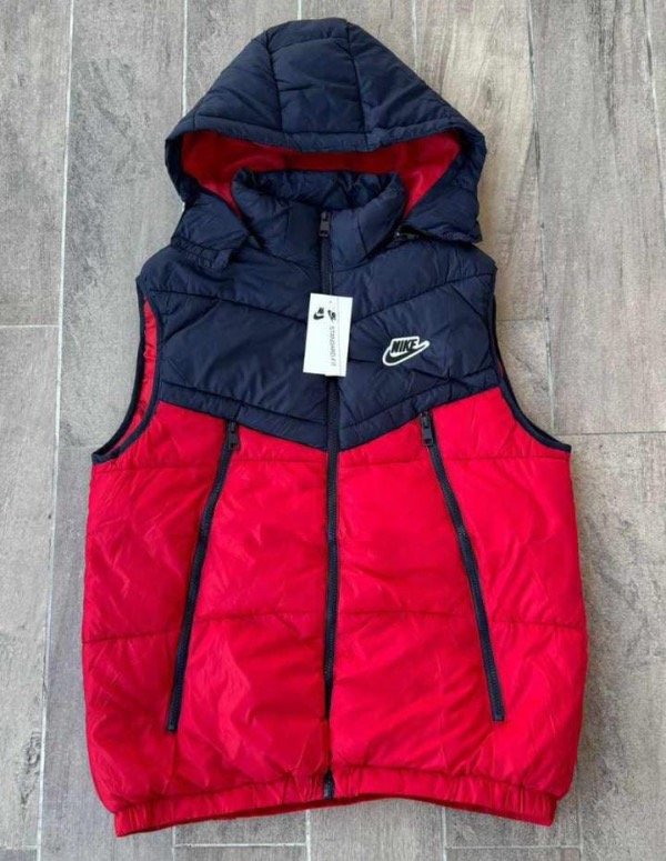 Producto - Chaleco bolsillo largo rojo