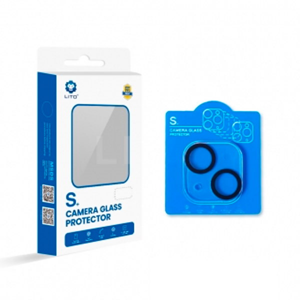 Producto - Vidrio Templado Protector Camara Trasera Iphone 13 Mini Full Cover Clear