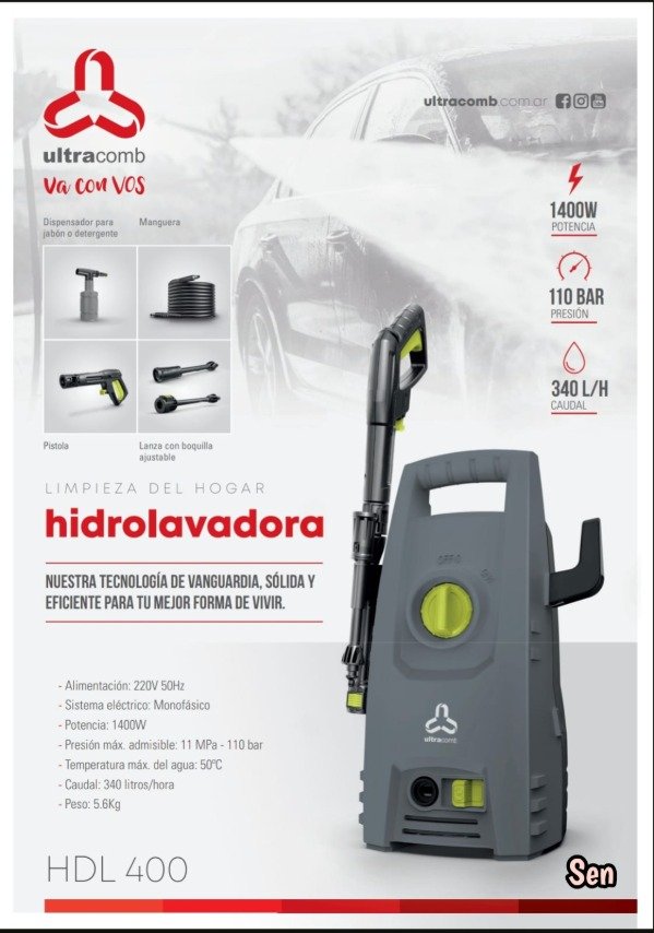 Producto - Hidrolavadora Ultracom