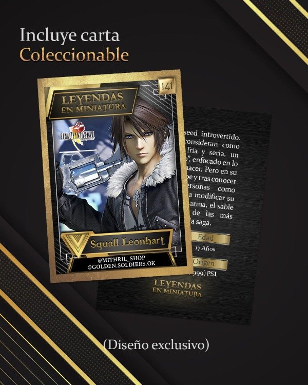 Producto - Squall Leonhart - Final Fantasy - Leyenda Nro 141 - 5