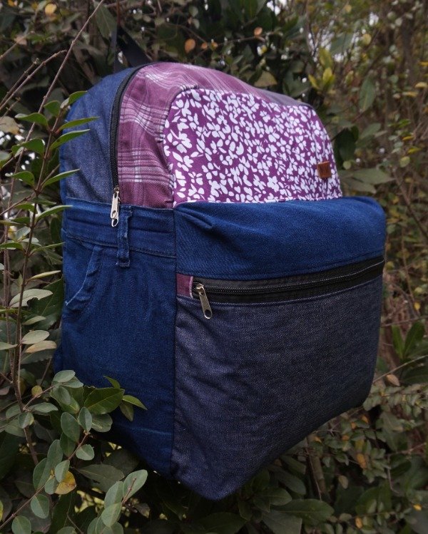 Producto - Mochila XL Upcycling Layla