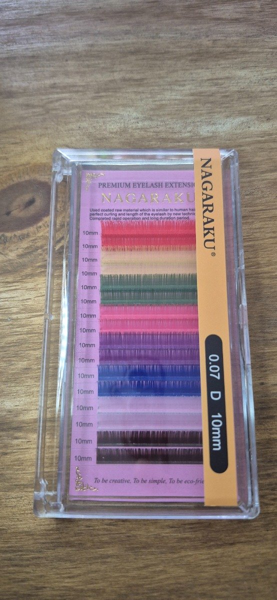 Producto - Pestañas pxp Nagaraku 0.07 D  10 mm color color