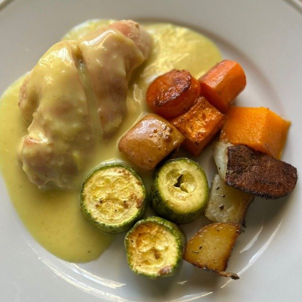 Producto - Pollo al curry con vegetales