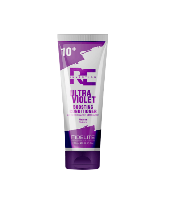 Producto - FIDELITE - Acondicionador Matizador ULTRA VIOLET Platinum 10+ 230ml