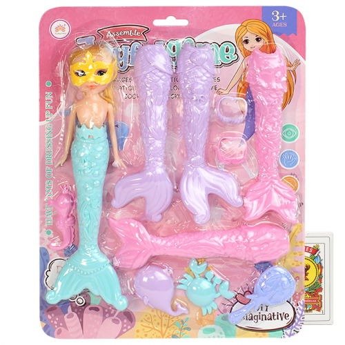 Producto - MUÑECA SIRENA CON ACCESORIO EN BLISTER