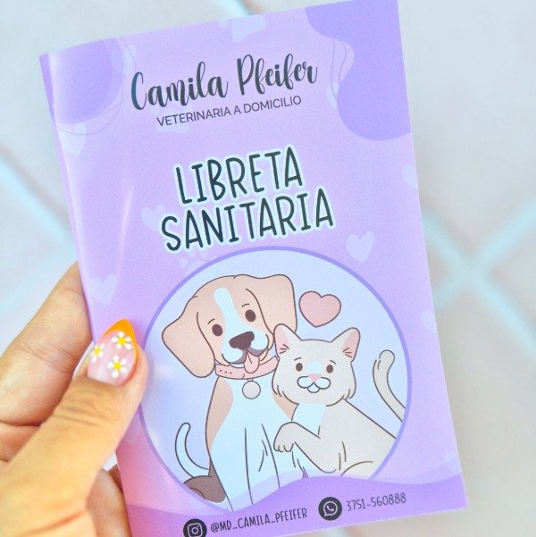 Producto - Libreta sanitaria (veterinaria)