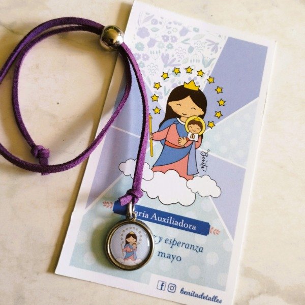 Producto - REGALO PULSERA TIENTO - VIRGEN MARIA AUXILIADORA
