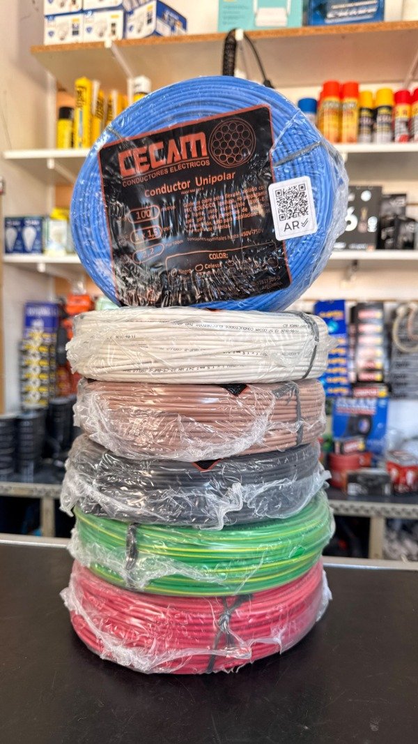 Producto - CABLE UNIPOLAR 1.5 ROLLO X 100mts. NORMAS IRAM NM-247/3
