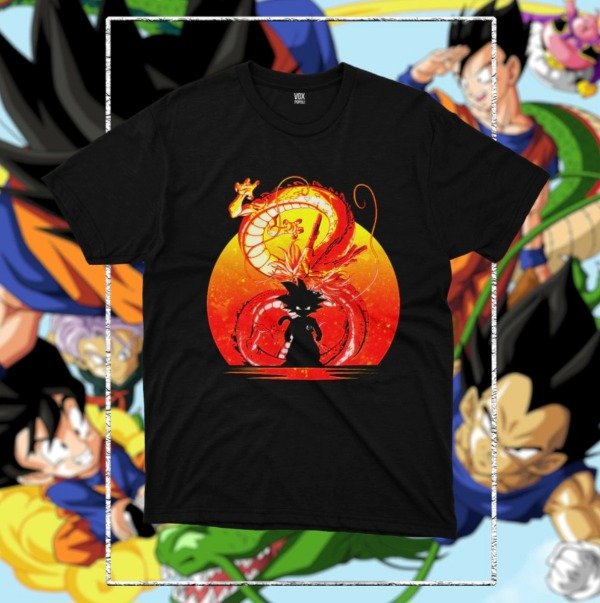 Producto - Remera Dragon ball silueta