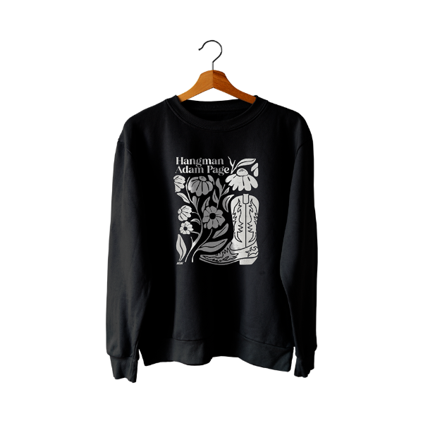 Producto - HANGMAN ADAM PAGE [Flowers logo - Buzo Cuello Redondo]