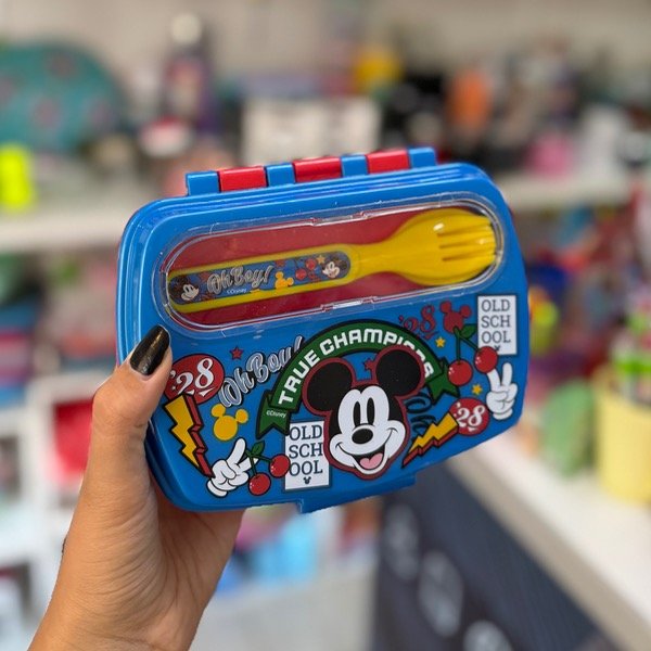 Producto - Sandwichera rectangular + cubiertas Mickey S2 6922