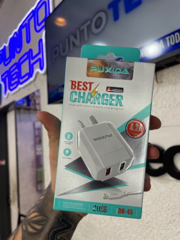 Producto - CARGADOR IPHONE PUXIDA