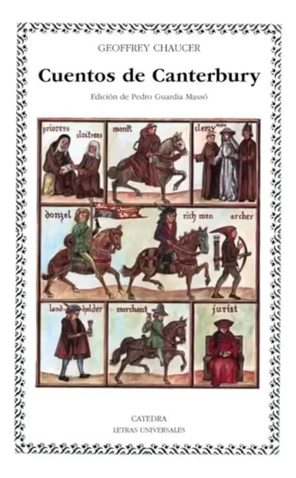 Producto - Cuentos de Canterbury - Geoffrey Chaucer (Cátedra)
