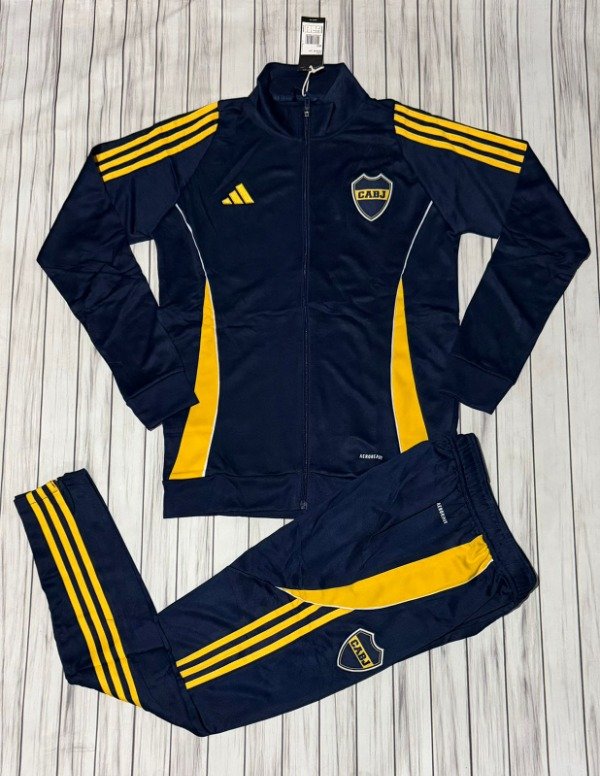 Producto - Conjunto Campera Boca Importado Azul 2025