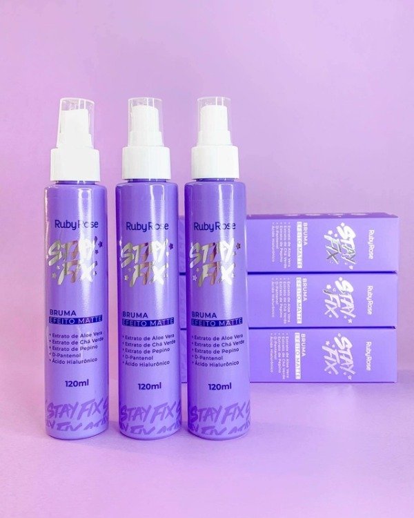 Producto - Bruma fijadora Stay Fix Efecto Mate - Ruby Rose