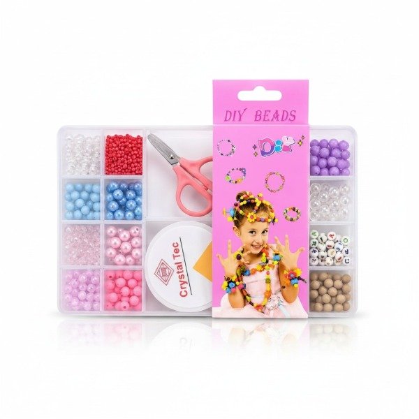 Producto - KIT DE ARMADO DE PULSERAS 20X13CM 18 DIVISIONES - 1