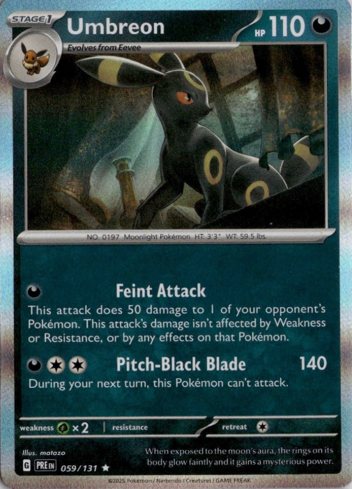 Producto - Umbreon - 059/131 - Prismatic Evolutions - Holo