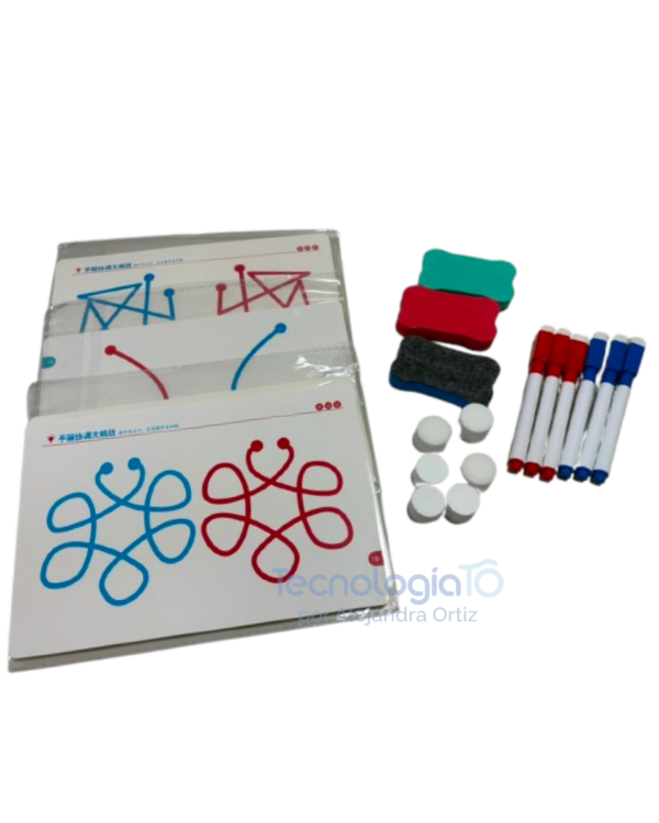 Producto - Tarjetas reutilizables de motricidad fina y funciones cognitivas