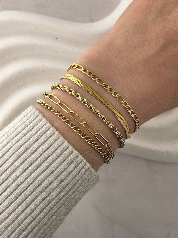 Producto - PULSERAS CLÁSICAS DORADAS 1766