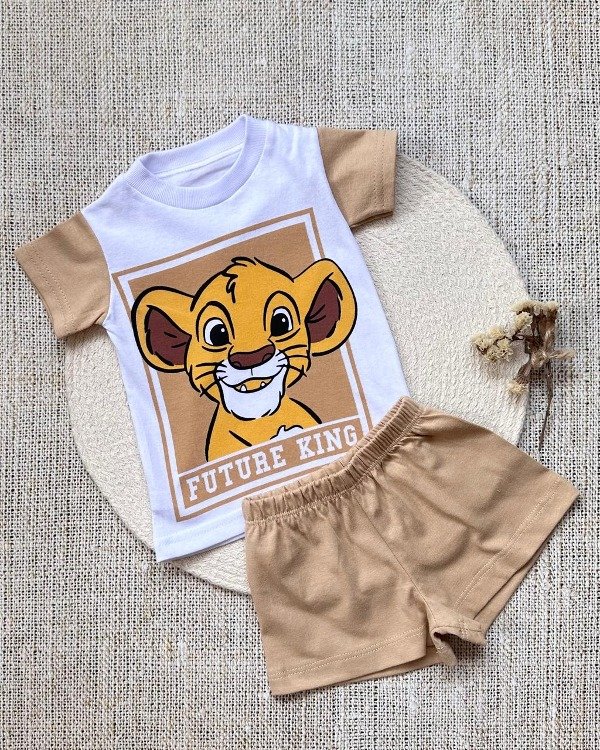 Producto - CONJUNTO REMERA Y SHORT REY LEON