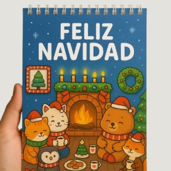 Producto - Libro para pintar Feliz Navidad