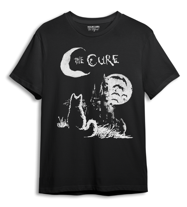 Producto - Remera The Cure Cat Diseño