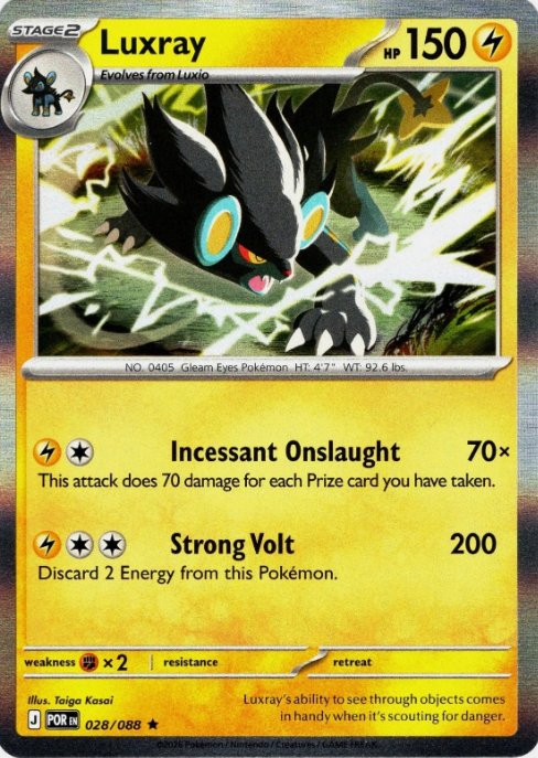 Producto - Luxray (028/088) HOLO [Mega Evolution: Perfect Order]