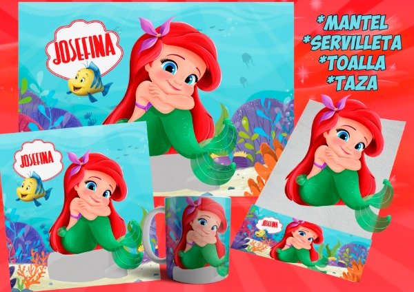 Producto - SET JARDIN SIRENITA