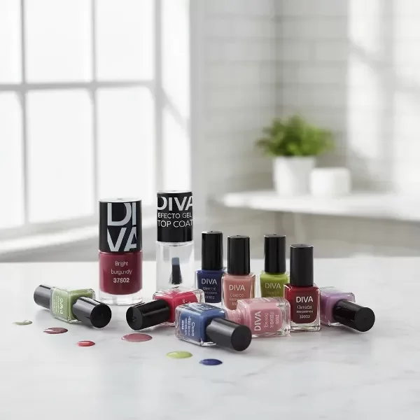 Producto - Pack De Esmaltes Diva Color X6