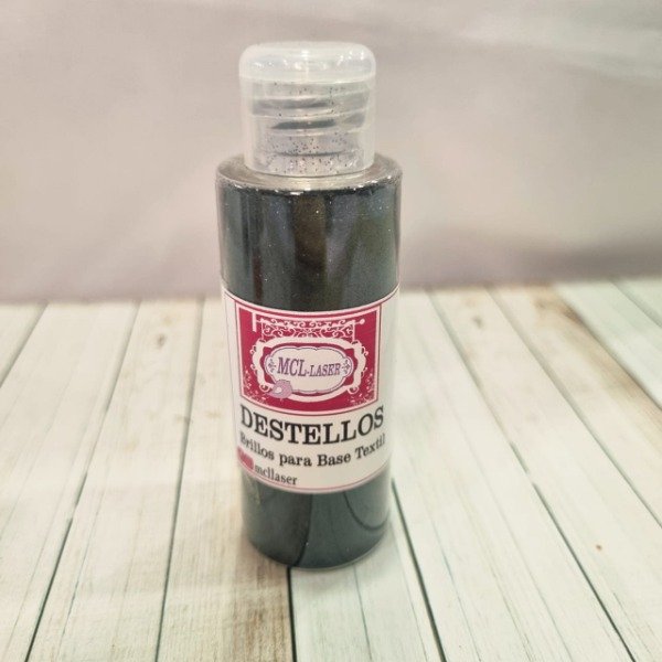 Producto - Destellos / brillos para base textil -Negro