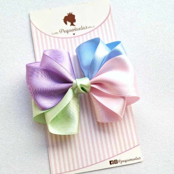 Producto - Moño Allegra Colores Pastel