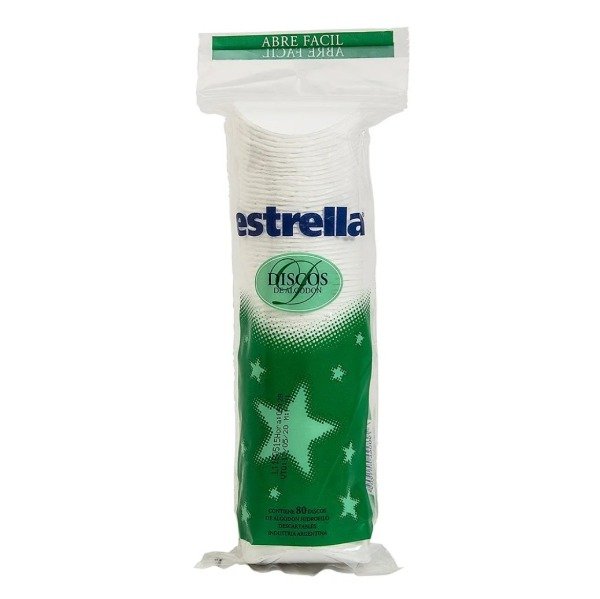 Producto - Discos de algodón desmaquillantes x 80u - Estrella