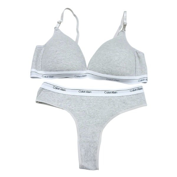 Producto - Conjunto Calvin Klein Gris Talle 85/95