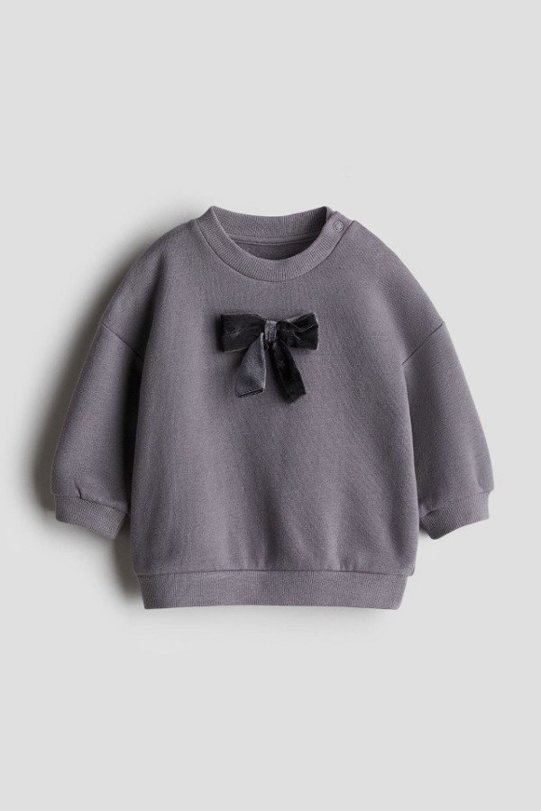Producto - Buzo HyM gris moño