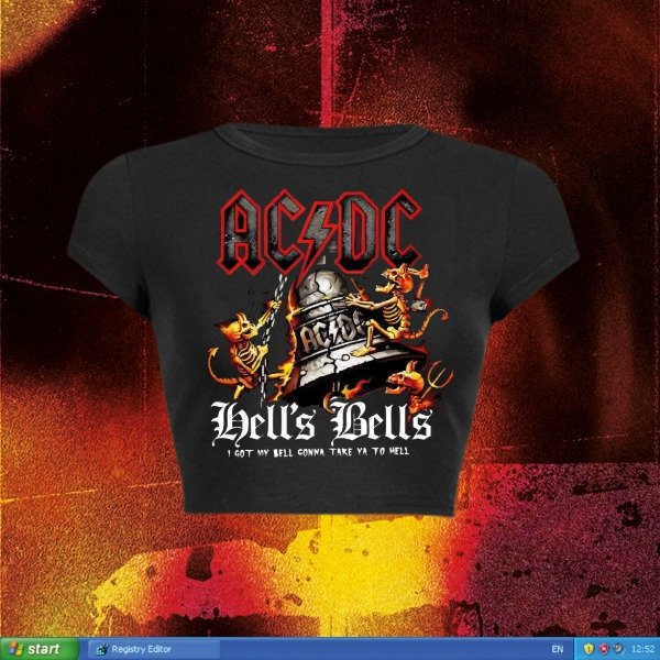 Producto - Hells bells - baby tee