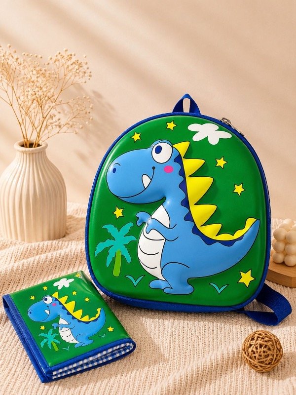 Producto - Mochila KIDS 3D - DINO VERDE