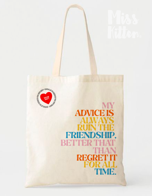 Producto - TOTE BAG TAYLOR SWIFT RUIN THE FRIENDSHIP