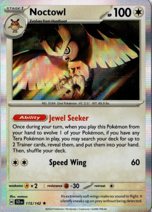 Producto - Noctowl - 115/142 - Stellar Crown - Holo
