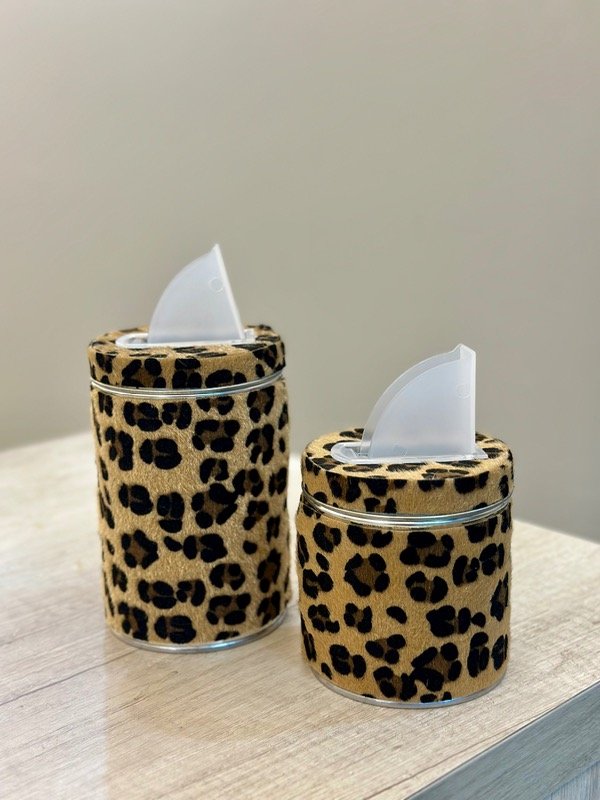 Producto - YERBERA Y AZUCARERA ANIMAL PRINT FELPUDA