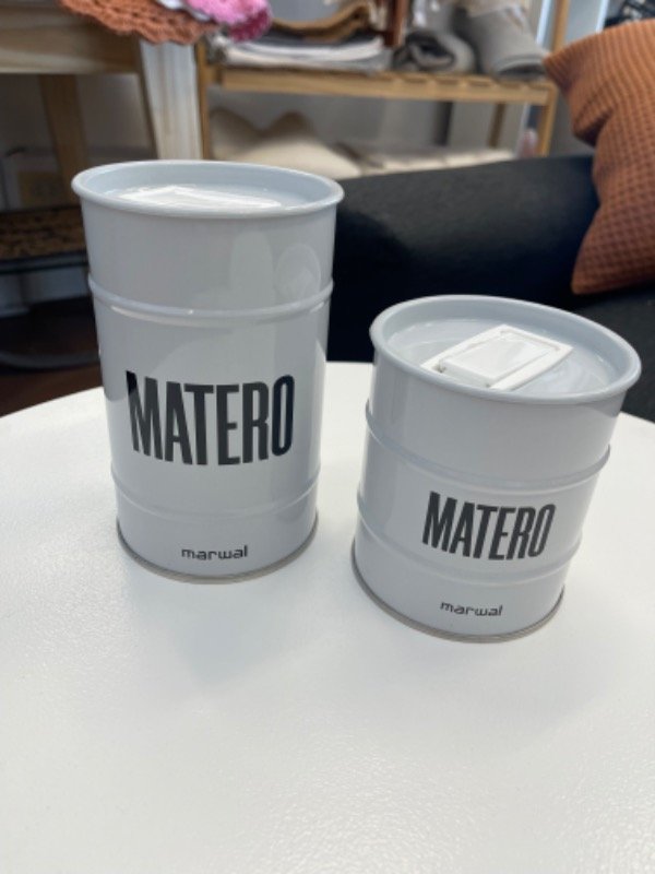 Producto - Set latas línea Matero white
