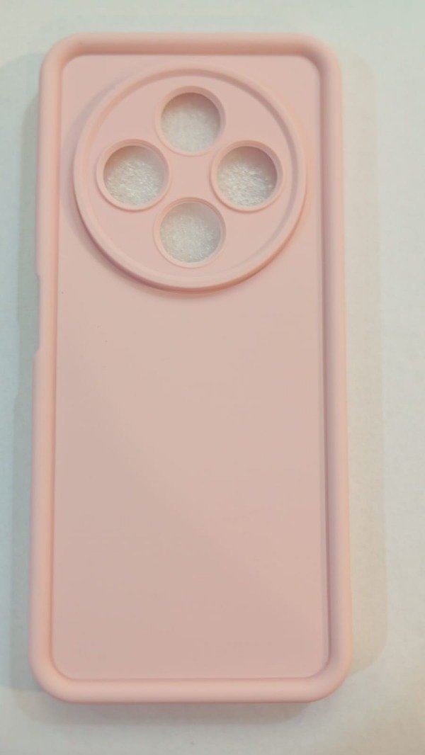 Producto - Funda Silicona Premium Rosa para Xiaomi Redmi Note 14C