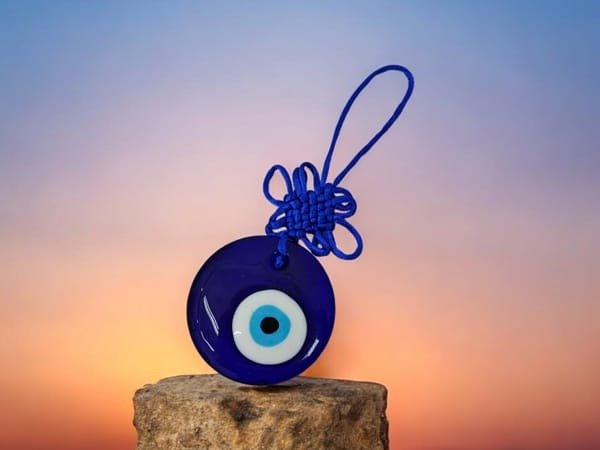 Producto - Colgante Ojo Turco con Nudo chino
