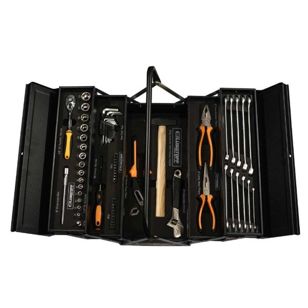 Producto - CAJA DE HERRAMIENTAS PLEGALES 64 PIEZAS LUSQTOFF