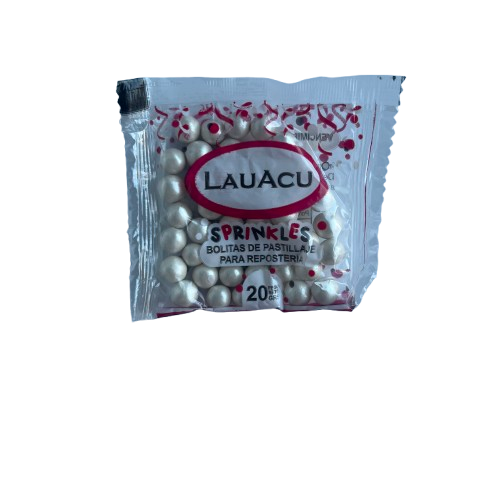 Producto - Perlas blancas laucau x20gr